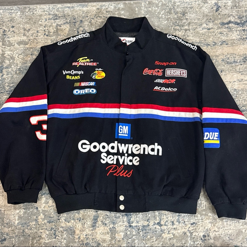 Vintage Dale Earnhardt Goodwrench Jacket LARGE